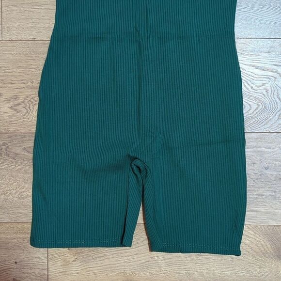 Miss Lola Sleeveless Unitard Forest Green Large NWOT - Picture 2 of 6